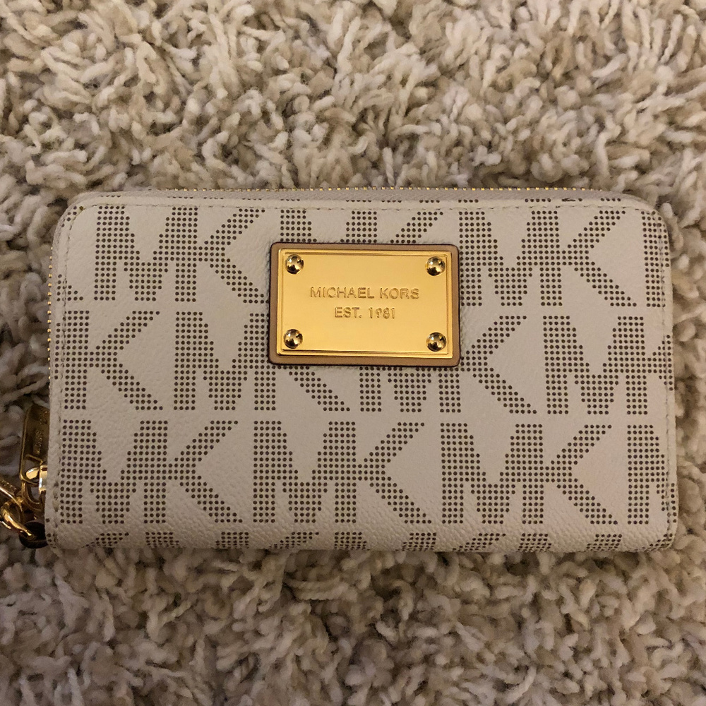 MK Logo Wristlet/Wristlet